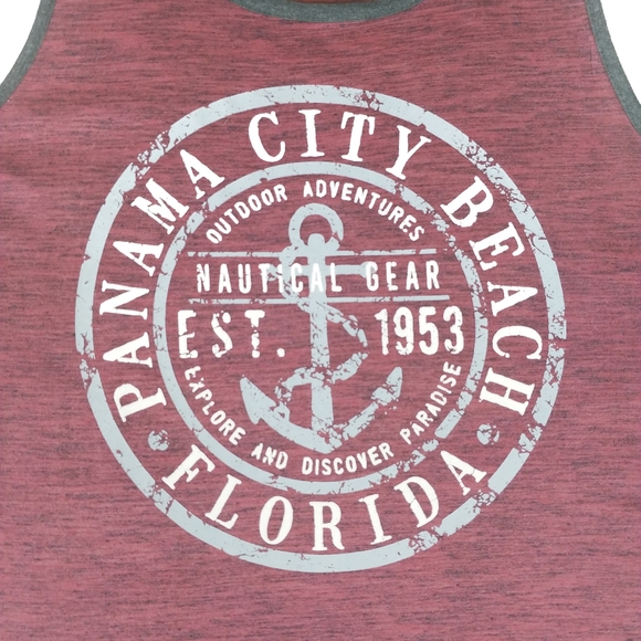 U.S. Apparel Panama City Beach Muscle Tank Sz 2XL - Picture 2 of 6